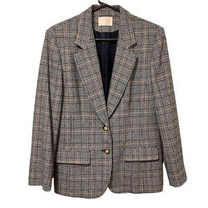 Vintage Pendleton Wool Houndstooth Blazer